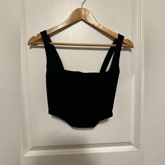 Square Neck Corset - Picture 4 of 9